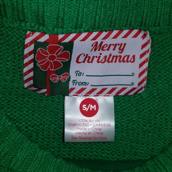 Reindeer Ugly Christmas Sweater - Picture 3 of 4